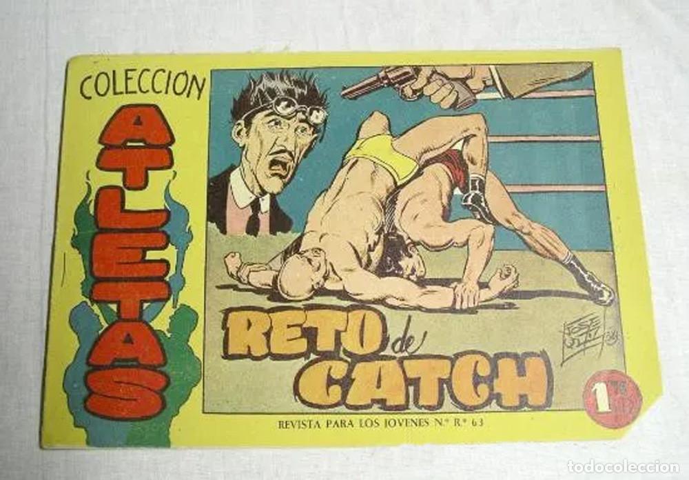 Tebeos: Coleccion Atletas n&ordm; 4 - Foto 1