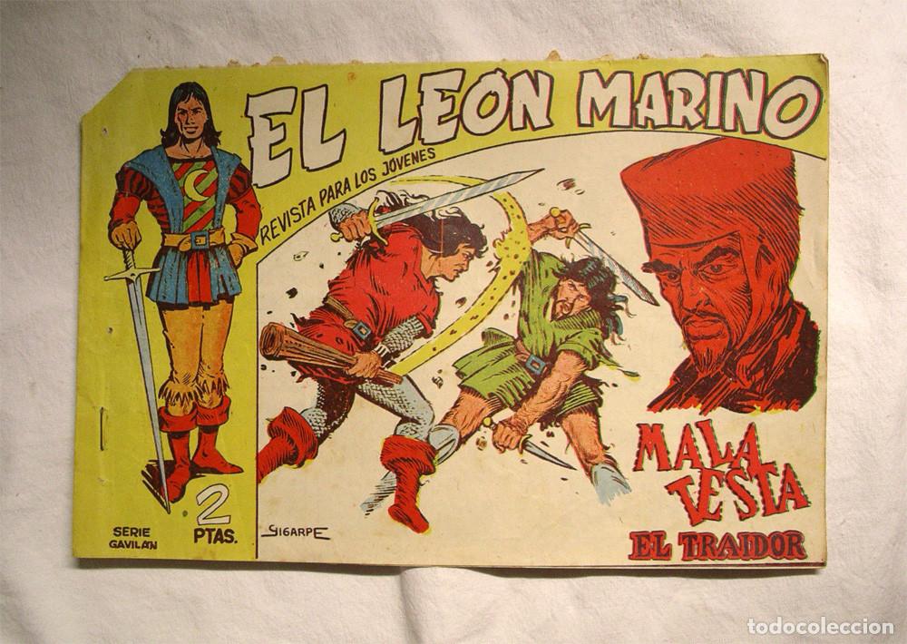 Tebeos: El Leon Marino n&ordm; 9 Mala Testa el Traidor, original - Foto 1