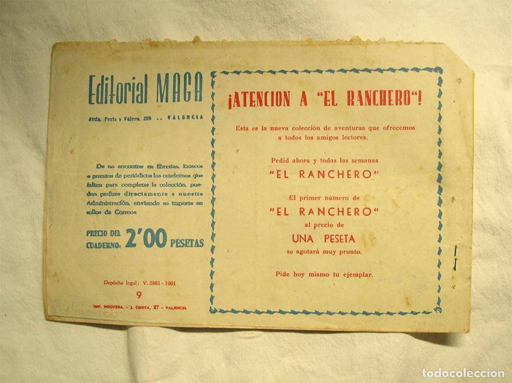 Tebeos: El Leon Marino n&ordm; 9 Mala Testa el Traidor, original - Foto 2