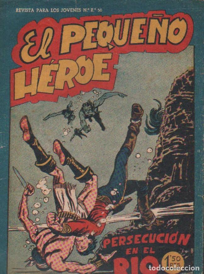 Tebeos: EL PEQUE&Ntilde;O HEROE N&ordm; 60: PERSECUCI&Oacute;N EN EL RIO. A-COMIC-7211 - Foto 1