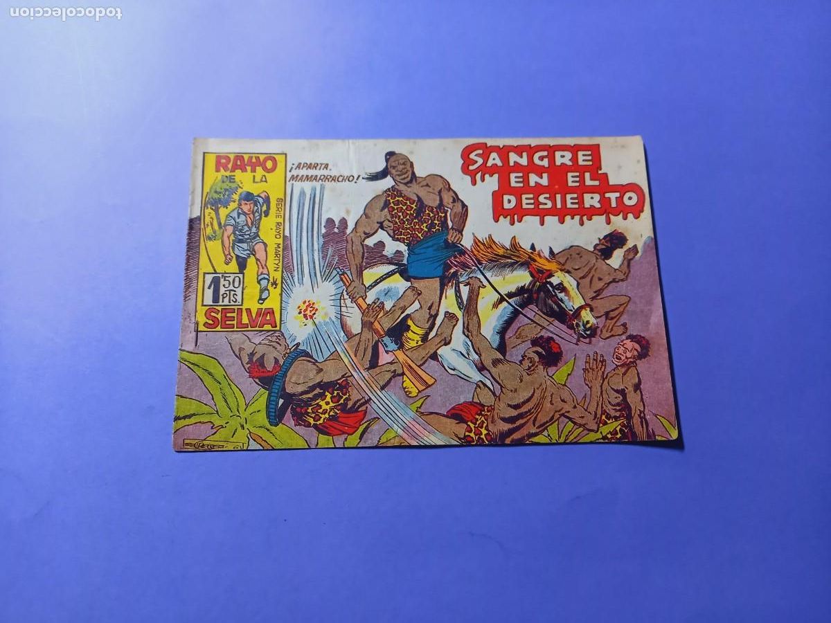 Tebeos: RAYO DE LA SELVA N&ordm; 50 ORIGINAL MAGA 1960 - Foto 1
