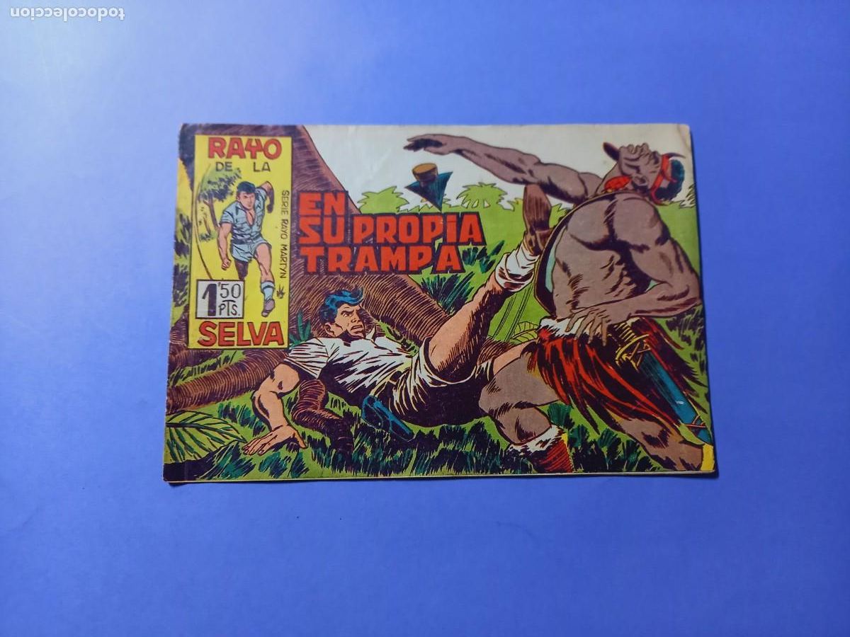 Tebeos: RAYO DE LA SELVA N&ordm; 43 ORIGINAL MAGA 1960 - Foto 1
