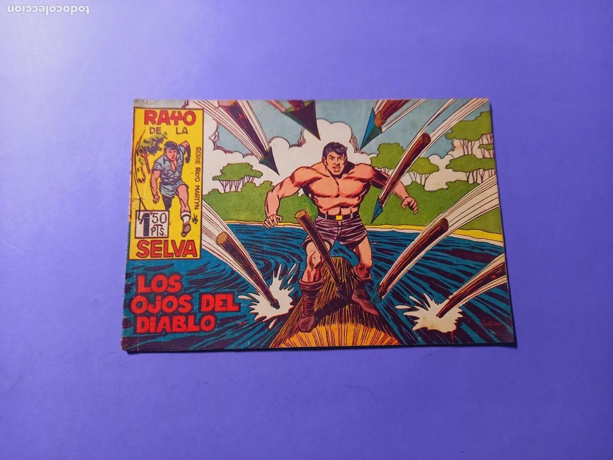 Tebeos: RAYO DE LA SELVA N&ordm; 32 ORIGINAL MAGA 1960 - Foto 1