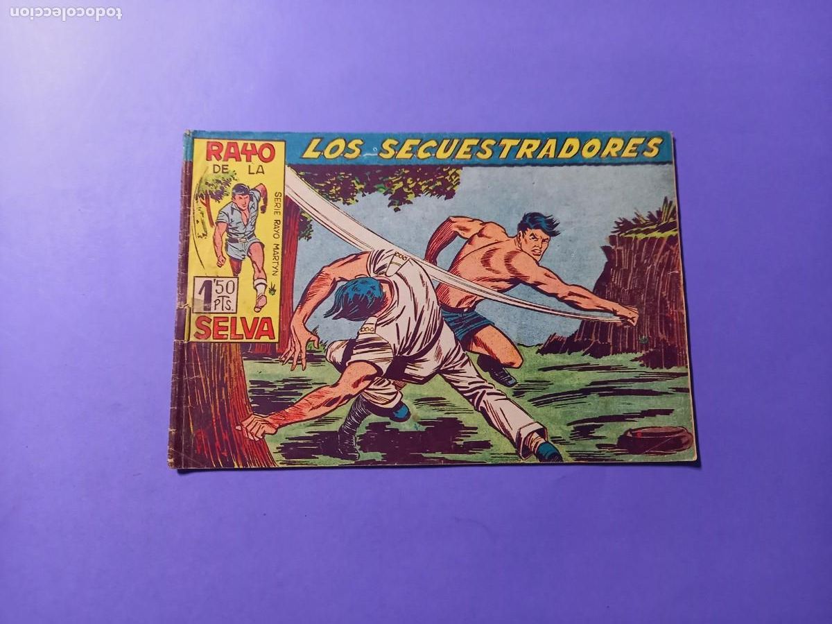 Tebeos: RAYO DE LA SELVA N&ordm; 30 ORIGINAL MAGA 1960 - Foto 1