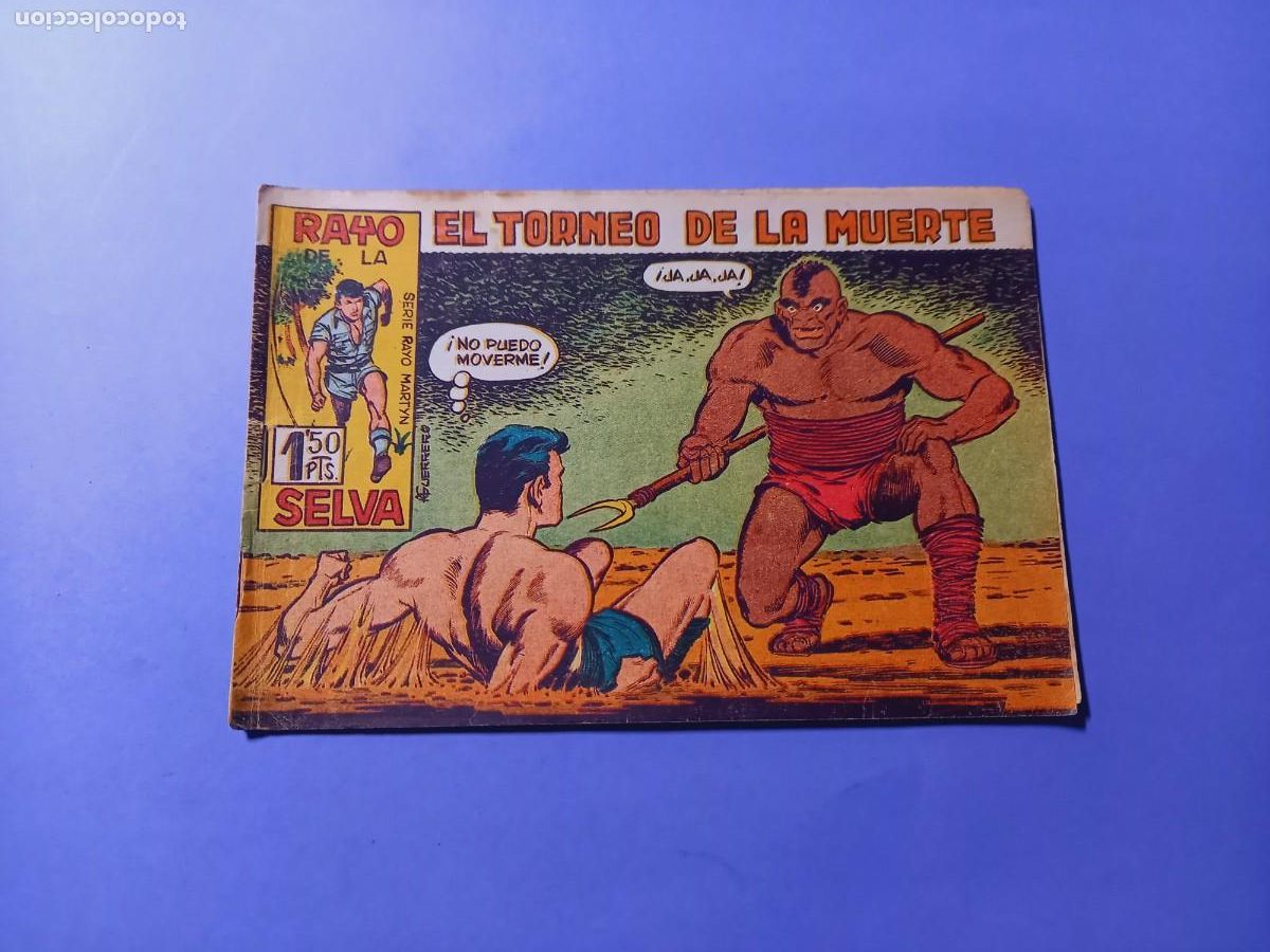 Tebeos: RAYO DE LA SELVA N&ordm; 28 ORIGINAL MAGA 1960 - Foto 1