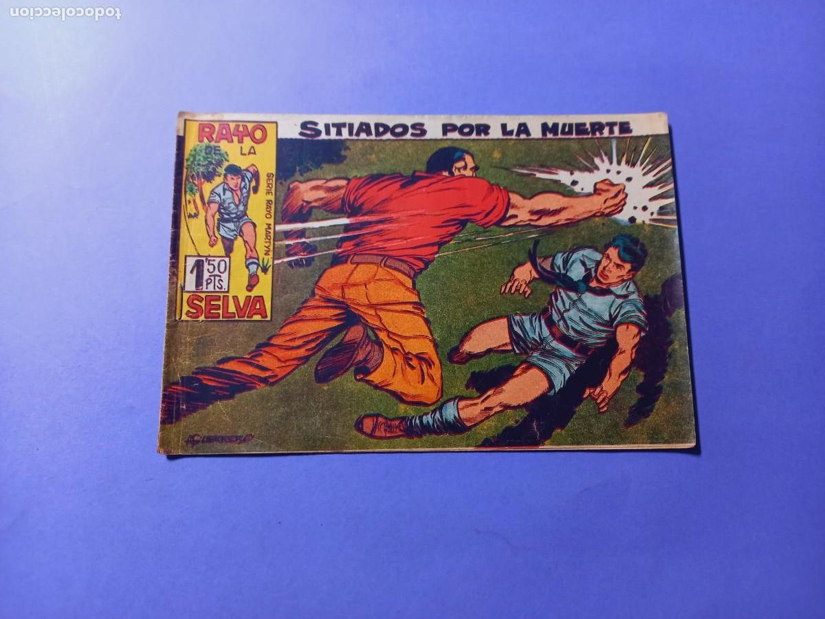 Tebeos: RAYO DE LA SELVA N&ordm; 25 ORIGINAL MAGA 1960 - Foto 1