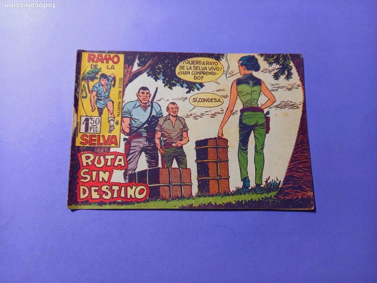 Tebeos: RAYO DE LA SELVA N&ordm; 24 ORIGINAL MAGA 1960 - Foto 1