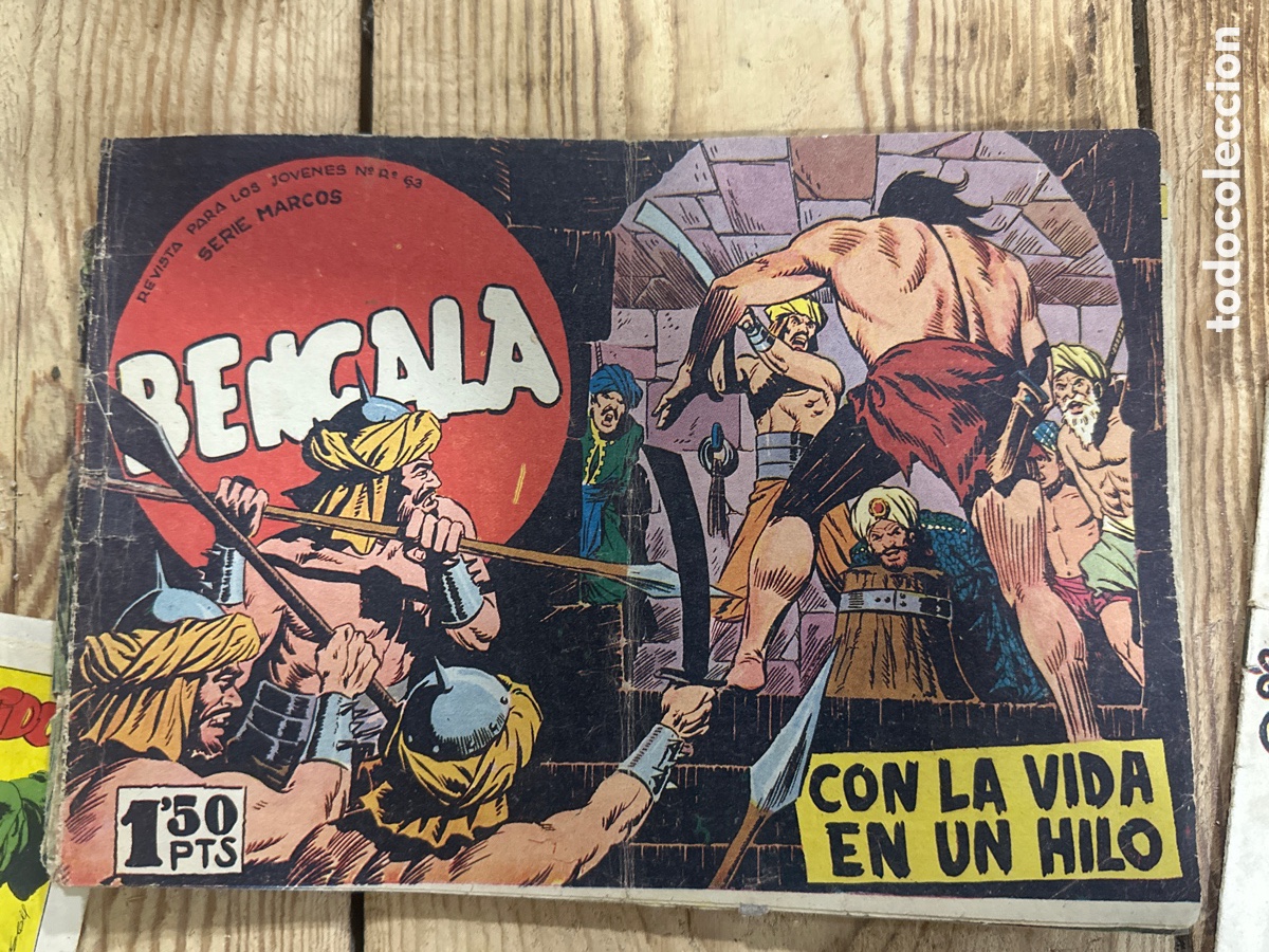 Tebeos: Lote de 4 c&oacute;mics de bengala - Foto 1