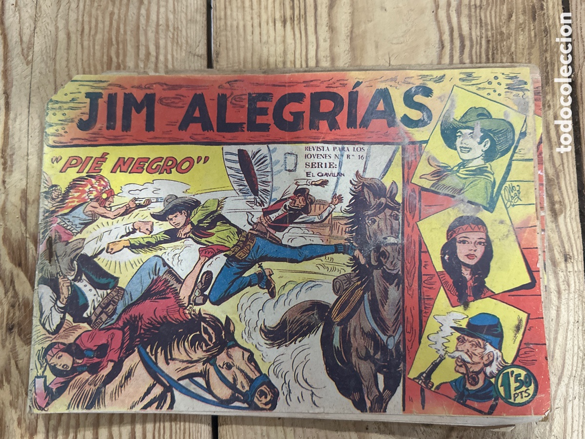 Tebeos: Lote de 4 Comics de Jim alegrias - Foto 1