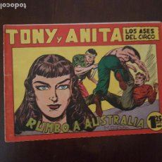 Tebeos: TONY Y ANITA (ORIGINAL) RUMBO A USTRALIA. Lote 393458599
