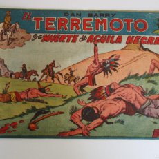 Tebeos: DAN BARRY EL TERREMOTO (1954, MAGA) 17 · 1-XII-1954 · LA MUERTE DE AGUILA NEGRA