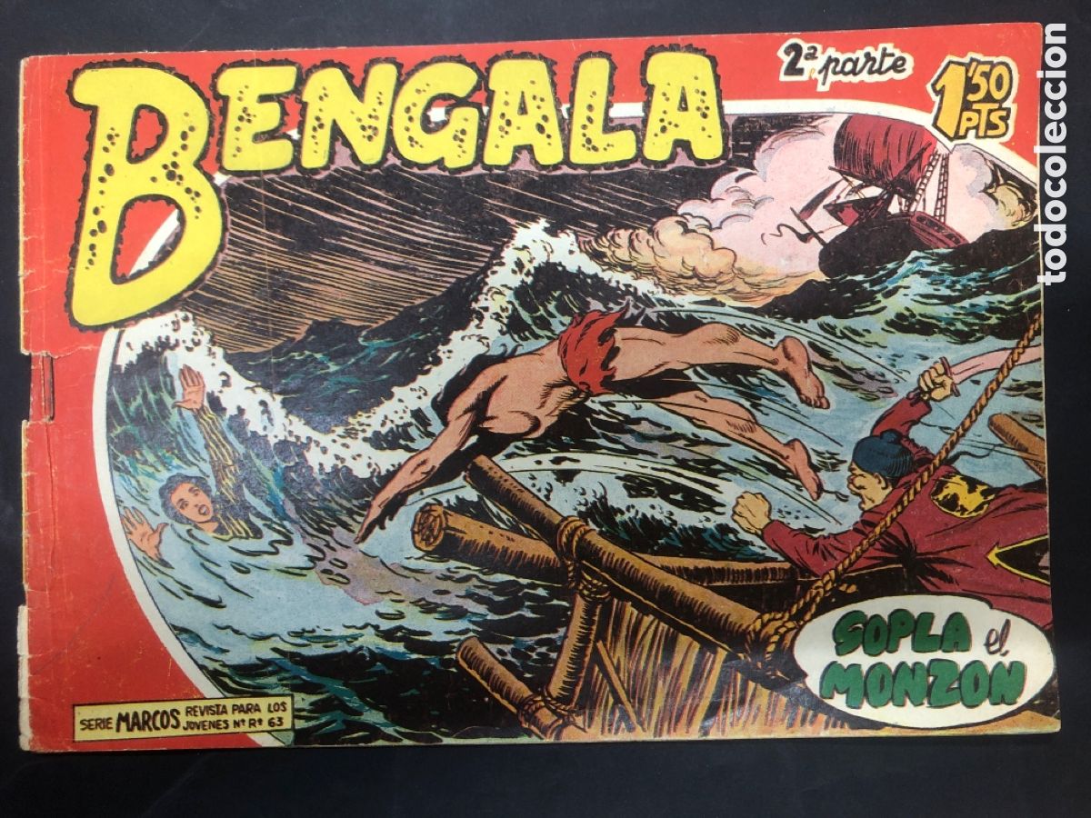 Tebeos: COMIC BENGALA 2 PARTE N&ordm; 4 EDITORIAL MAGA ORIGINAL - Foto 1