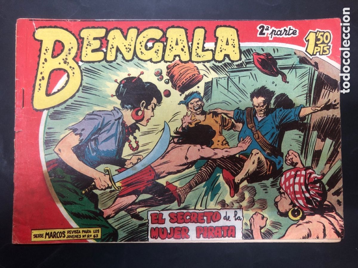 Tebeos: COMIC BENGALA 2 PARTE N&ordm; 7 EDITORIAL MAGA ORIGINAL - Foto 1