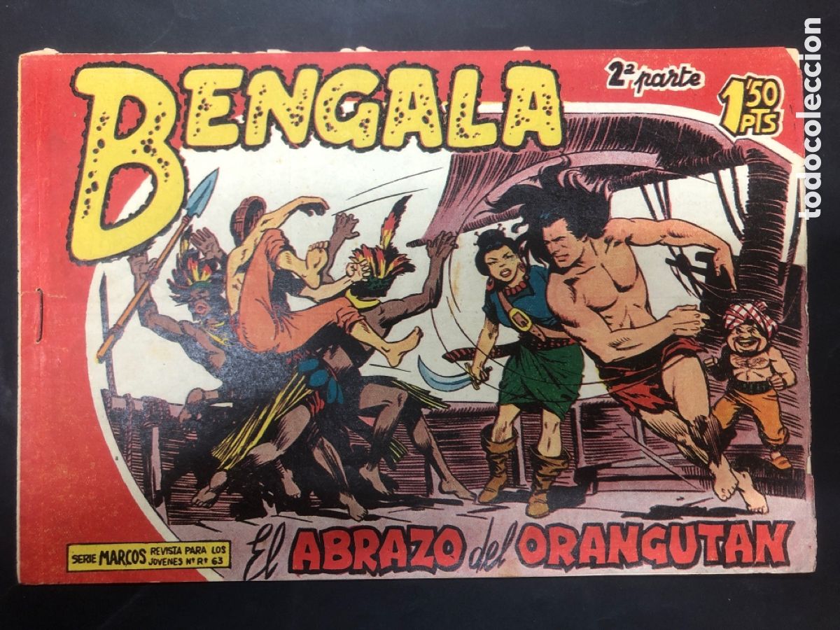 Tebeos: COMIC BENGALA 2 PARTE N&ordm; 8 EDITORIAL MAGA ORIGINAL - Foto 1