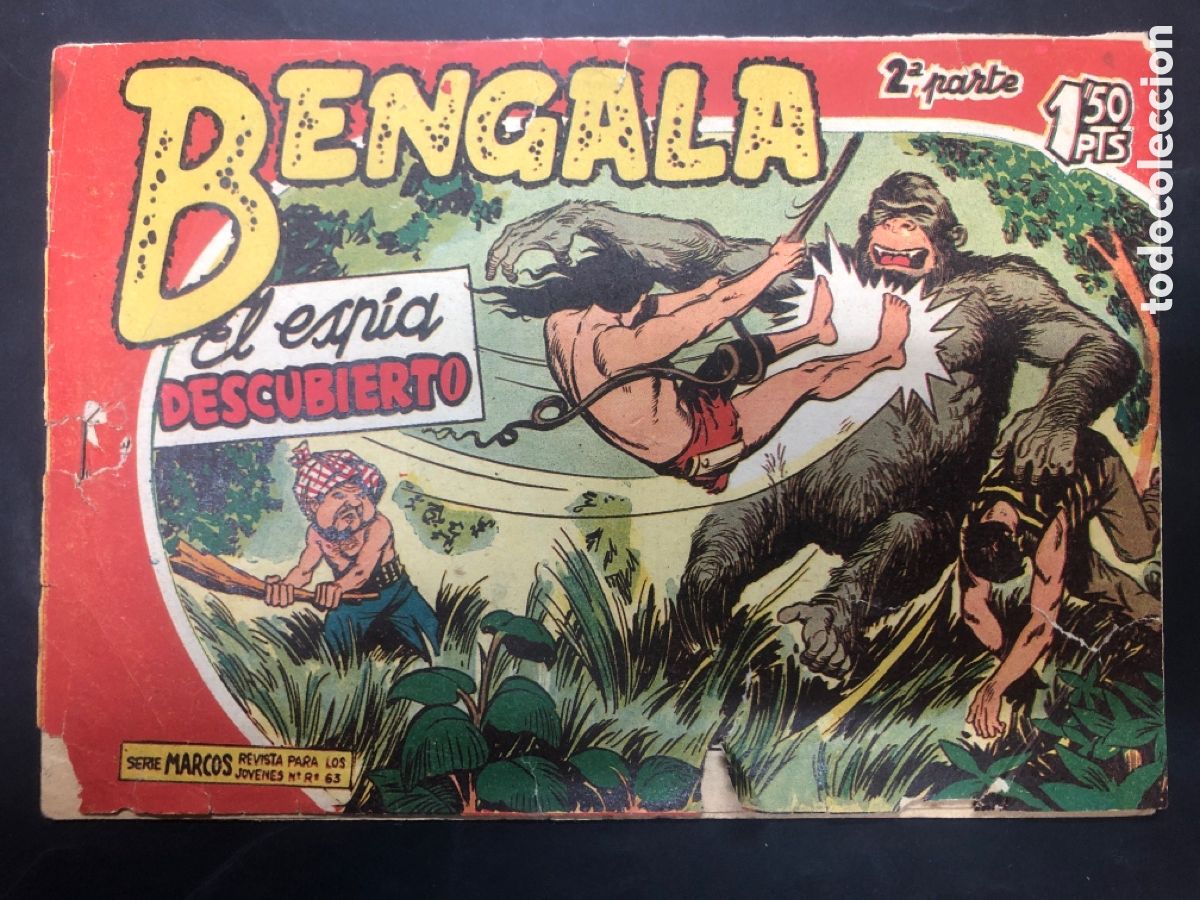 Tebeos: COMIC BENGALA 2 PARTE N&ordm; 10 EDITORIAL MAGA ORIGINAL - Foto 1