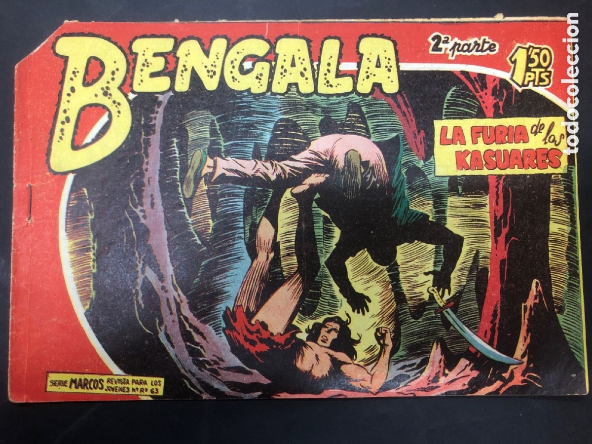 Tebeos: COMIC BENGALA 2 PARTE N&ordm; 16 EDITORIAL MAGA ORIGINAL - Foto 1