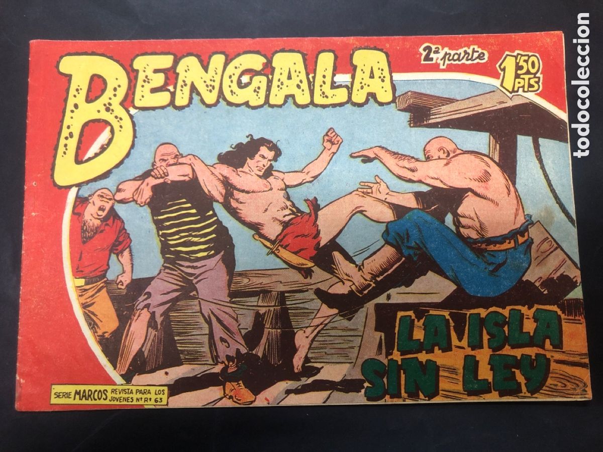 Tebeos: COMIC BENGALA 2 PARTE N&ordm; 18 EDITORIAL MAGA ORIGINAL - Foto 1