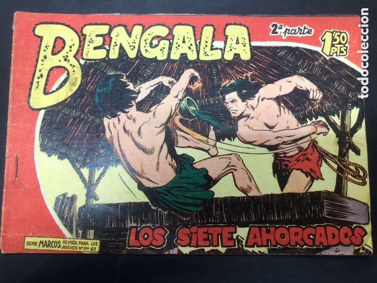 Tebeos: COMIC BENGALA 2 PARTE N&ordm; 19 EDITORIAL MAGA ORIGINAL - Foto 1