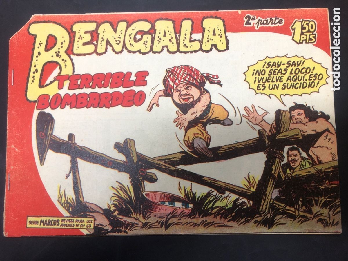 Tebeos: COMIC BENGALA 2 PARTE N&ordm; 20 EDITORIAL MAGA ORIGINAL - Foto 1