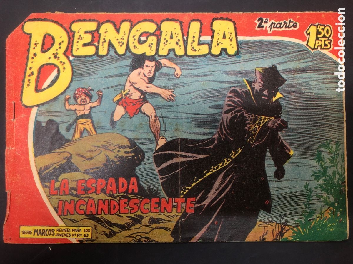 Tebeos: COMIC BENGALA 2 PARTE N&ordm; 23 EDITORIAL MAGA ORIGINAL - Foto 1