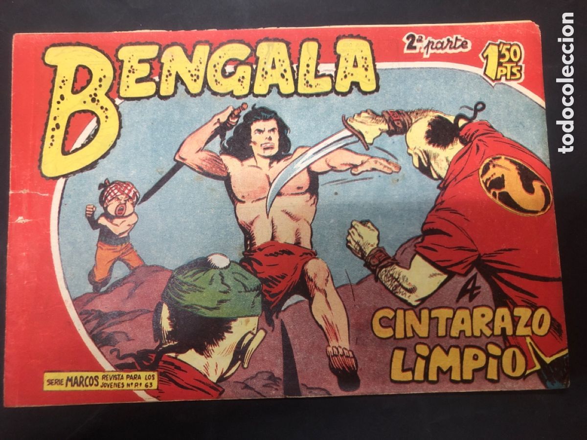 Tebeos: COMIC BENGALA 2 PARTE N&ordm; 25 EDITORIAL MAGA ORIGINAL - Foto 1