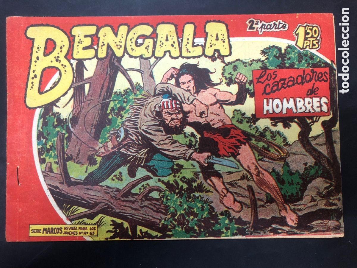 Tebeos: COMIC BENGALA 2 PARTE N&ordm; 29 EDITORIAL MAGA ORIGINAL - Foto 1