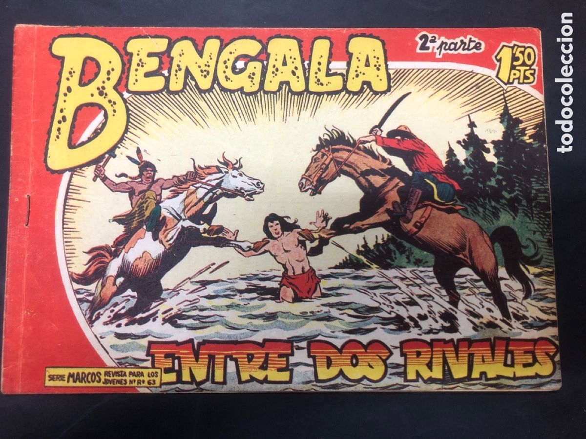 Tebeos: COMIC BENGALA 2 PARTE N&ordm; 34 EDITORIAL MAGA ORIGINAL - Foto 1