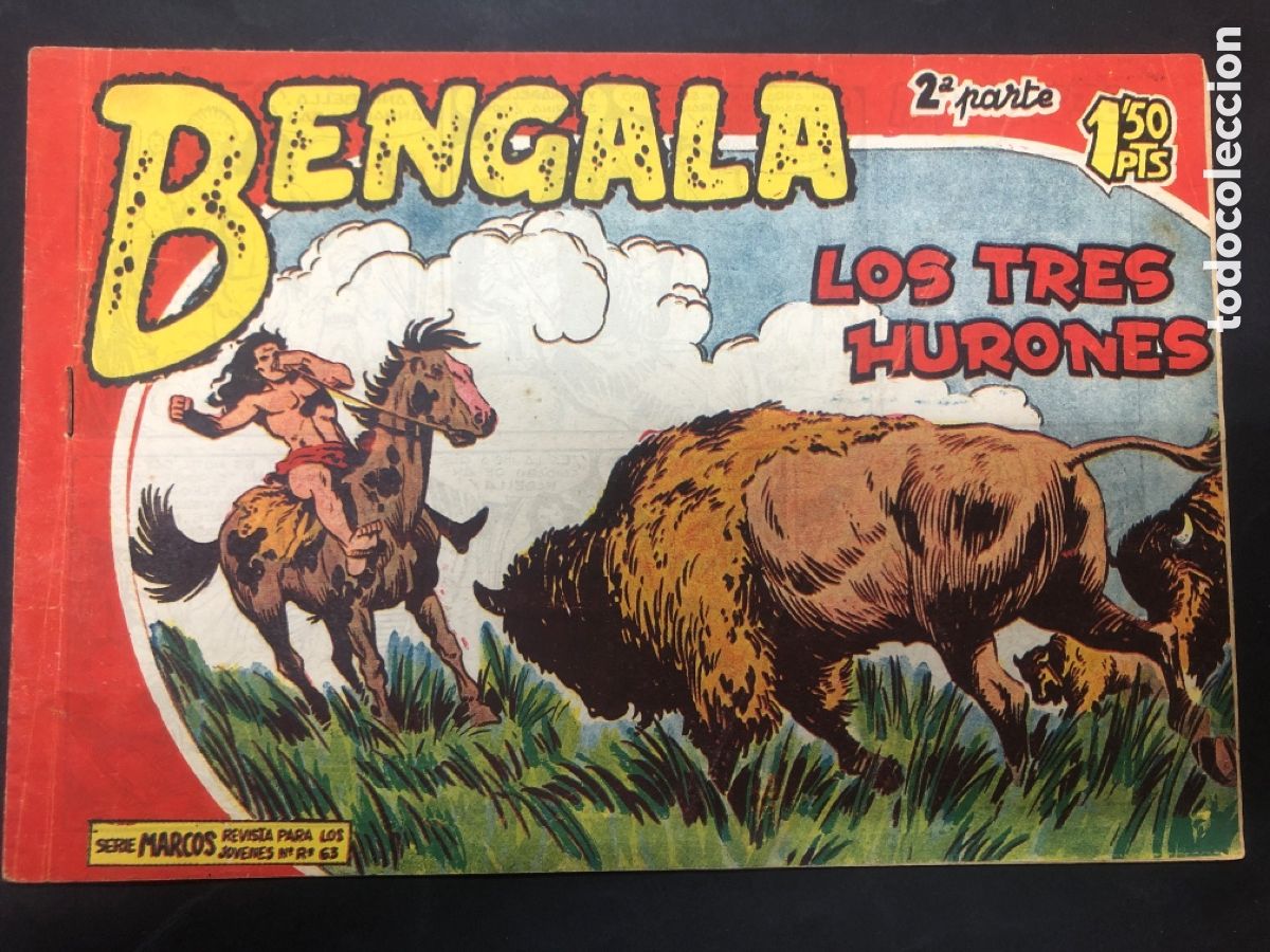 Tebeos: COMIC BENGALA 2 PARTE N&ordm; 35 EDITORIAL MAGA ORIGINAL - Foto 1