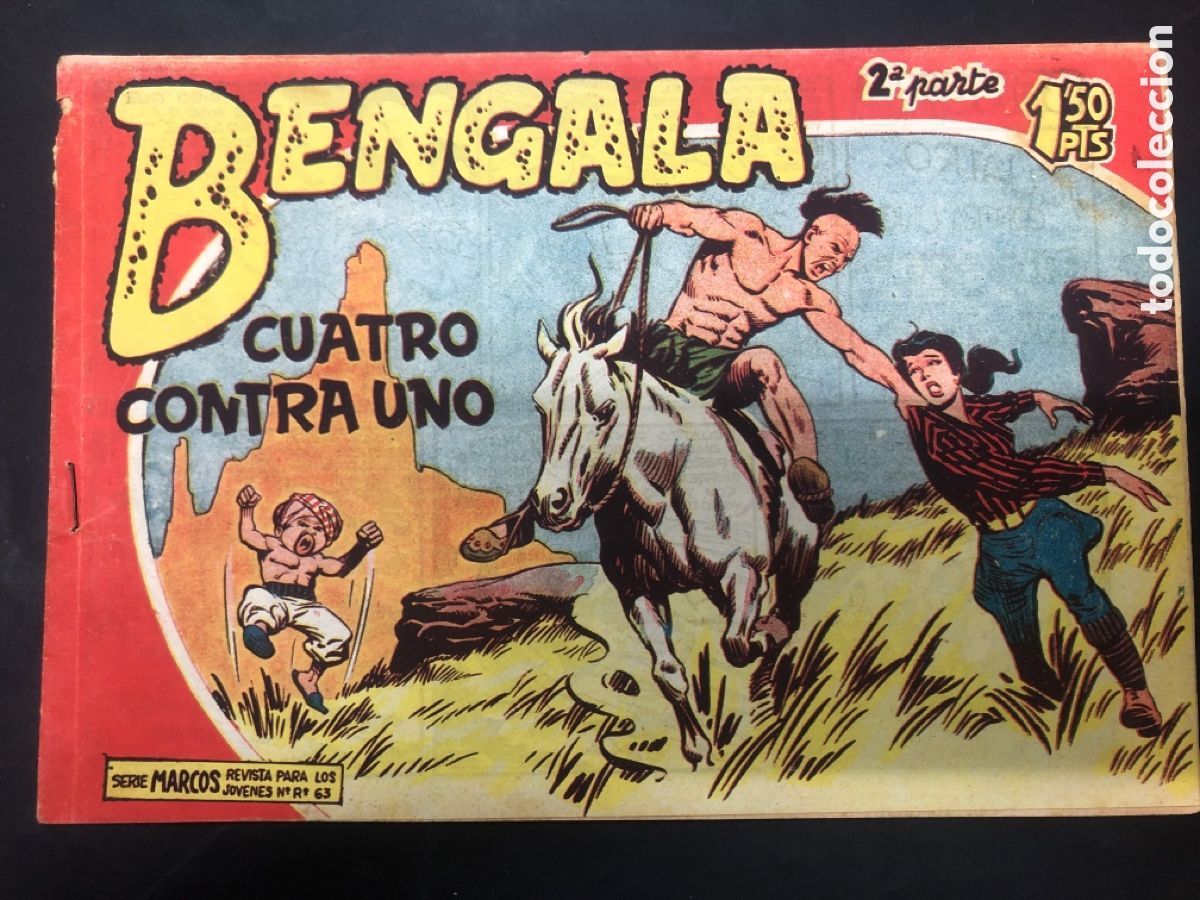 Tebeos: COMIC BENGALA 2 PARTE N&ordm; 37 EDITORIAL MAGA ORIGINAL - Foto 1