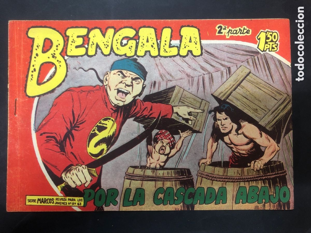 Tebeos: COMIC BENGALA 2 PARTE N&ordm; 40 EDITORIAL MAGA ORIGINAL - Foto 1