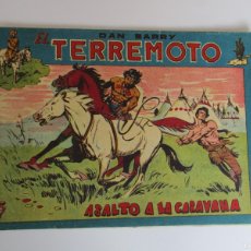 Tebeos: DAN BARRY EL TERREMOTO (1954, MAGA) 60 · 25-VII-1956 · ASALTO A LA CARAVANA. Lote 396618279