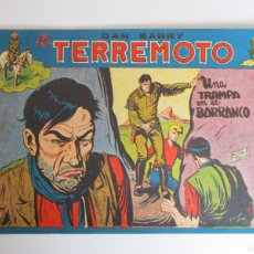 Tebeos: DAN BARRY EL TERREMOTO (1954, MAGA) 50 · 7-III-1956 · UNA TAMPA EN EL BARRANCO. Lote 396627749