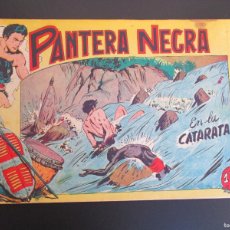 Tebeos: PANTERA NEGRA / PEQUEÑO PANTERA NEGRA (1956, MAGA) 16 · 13-III-1957 · EN LA CATARATA