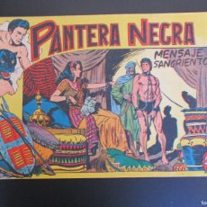 Tebeos: PANTERA NEGRA / PEQUEÑO PANTERA NEGRA (1956, MAGA) 18 · 10-IV-1957 · MENSAJE SANGRIENTO