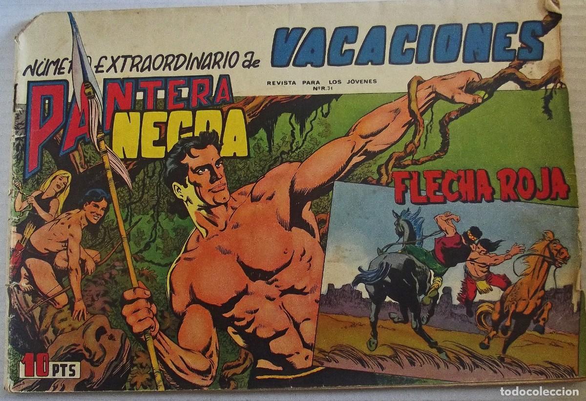 Tebeos: Pantera Negra y Flecha Roja - Foto 1
