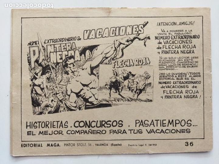 Tebeos: PANTERA NEGRA ORIGINAL N&ordm; 36 - EDI. MAGA - - Foto 2