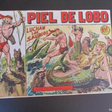 Giornalini: PIEL DE LOBO (1959, MAGA) 15 · 9-IX-1959 · LUCHAN LOS SAURIOS