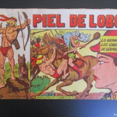 Tebeos: PIEL DE LOBO (1959, MAGA) 49 · 4-V-1960 · LA REINA DE LOS CABELLOS DE SERPIENTE