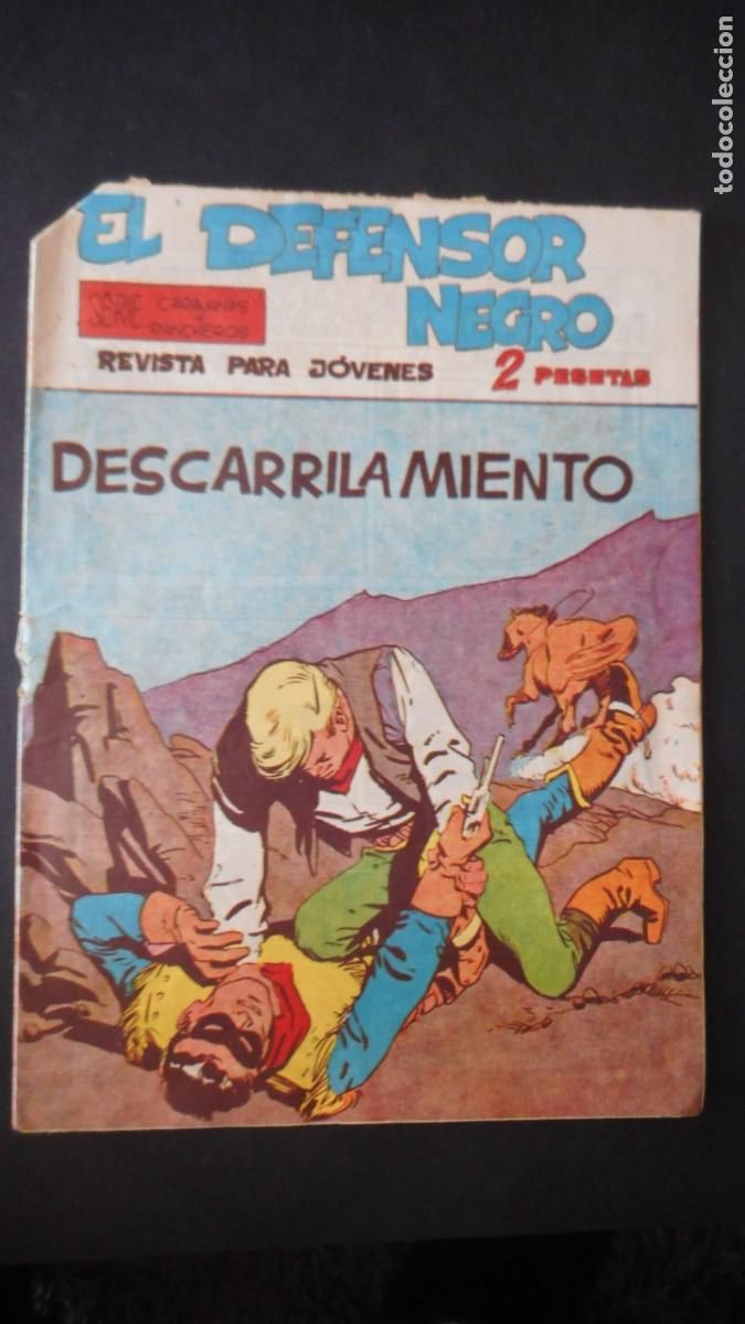 Tebeos: EL DEFENSOR NEGRO N&ordm; 38 / C-CLAS - Foto 1