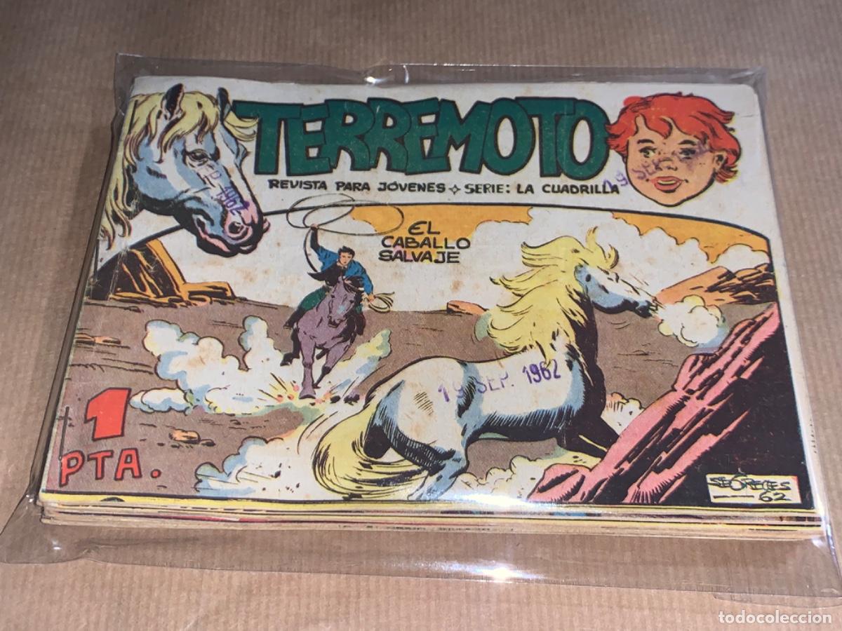 Tebeos: LOTE 17 COMICS TERREMOTO MAGA 1962 - Foto 1