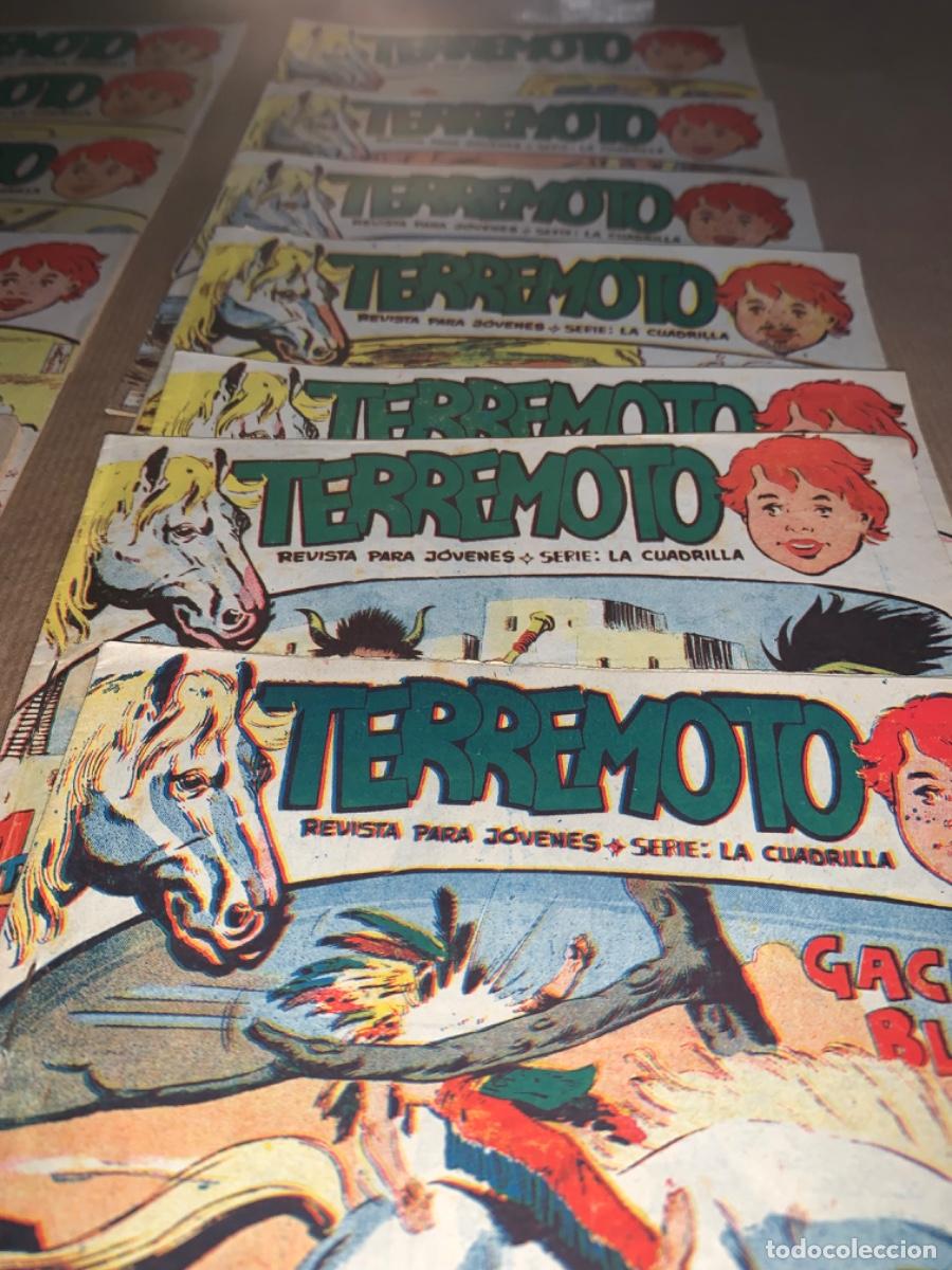 Tebeos: LOTE 17 COMICS TERREMOTO MAGA 1962 - Foto 4