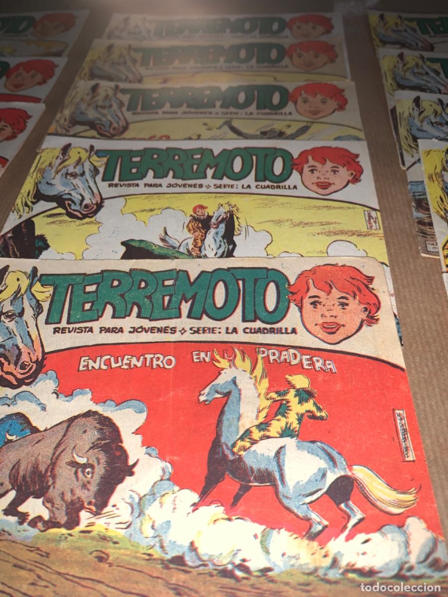 Tebeos: LOTE 17 COMICS TERREMOTO MAGA 1962 - Foto 5