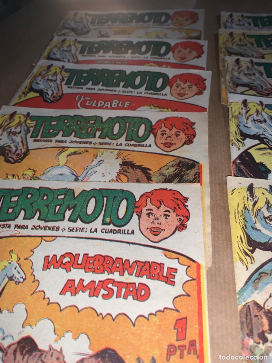 Tebeos: LOTE 17 COMICS TERREMOTO MAGA 1962 - Foto 6