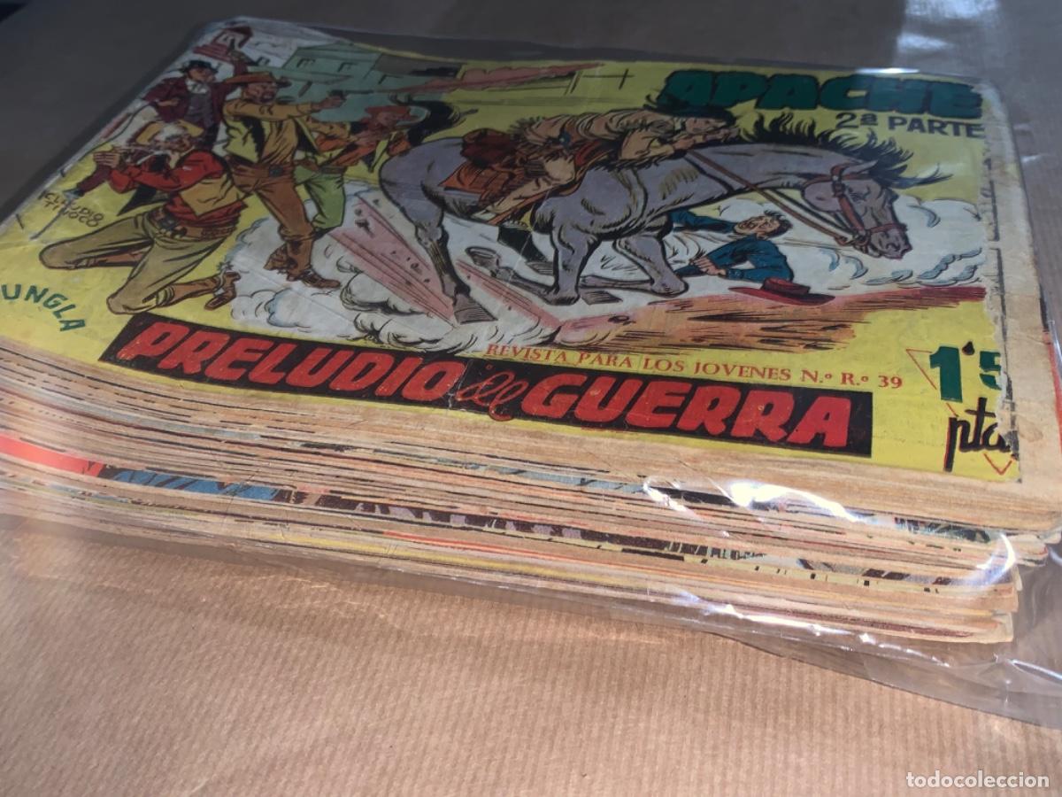 Tebeos: LOTE 64 COMICS APACHE 2 PARTE MAGA 1958 - Foto 2