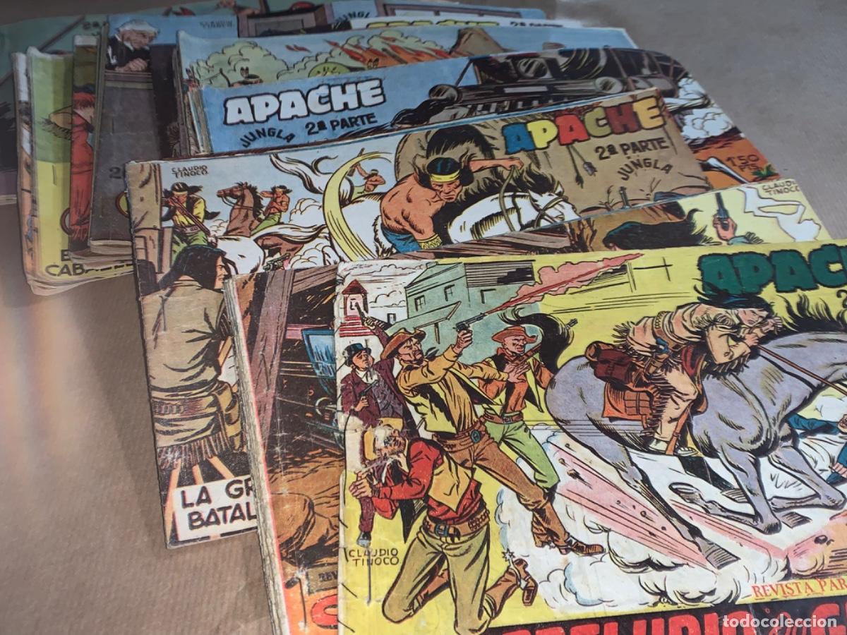 Tebeos: LOTE 64 COMICS APACHE 2 PARTE MAGA 1958 - Foto 3