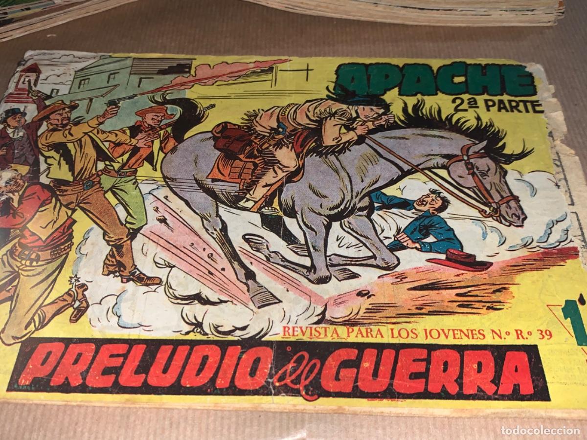 Tebeos: LOTE 64 COMICS APACHE 2 PARTE MAGA 1958 - Foto 5