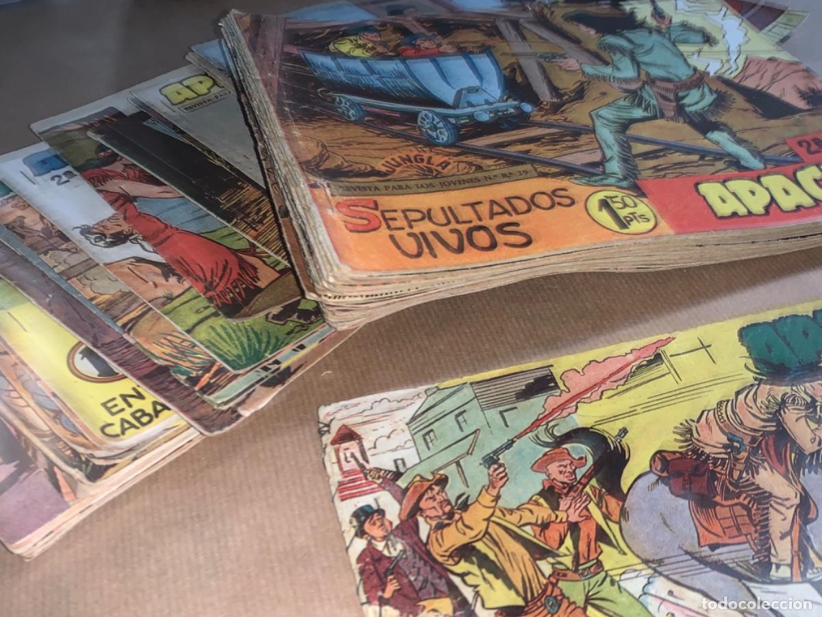 Tebeos: LOTE 64 COMICS APACHE 2 PARTE MAGA 1958 - Foto 6