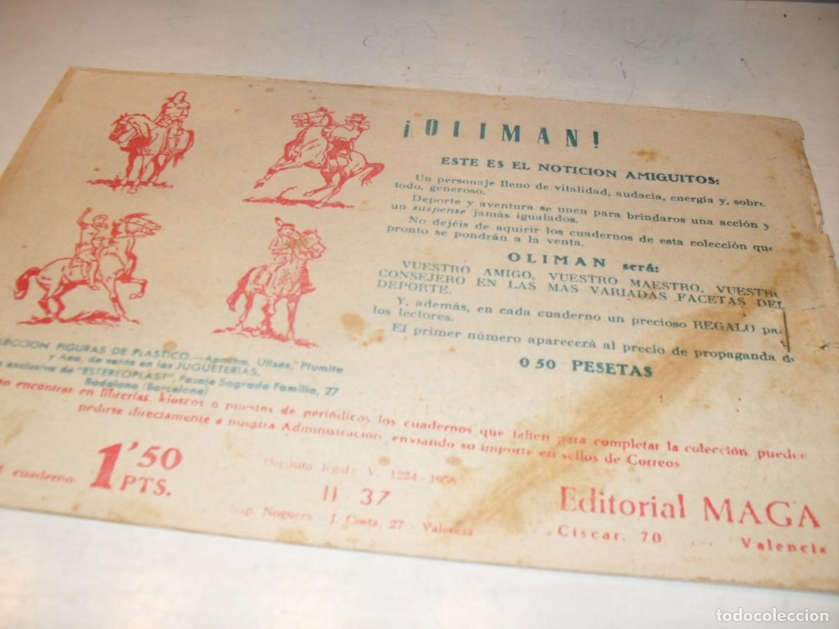 Tebeos: APACHE 2&ordf;PARTE 37,(DE 76)FLECHAS DE PLATA.MAGA,1960,DIBUJA CLAUDIO TINOCO - Foto 2