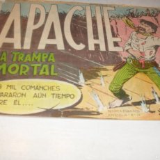 Tebeos: APACHE Nº26,(DE 56)LA TRAMPA MORTAL.MAGA,1958,DIBUJA LUIS BERMEJO