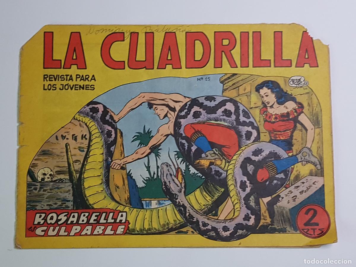 Tebeos: MAGA - LA CUADRILLA - ROSABELLA ES CULPABLE - 15 - Foto 1